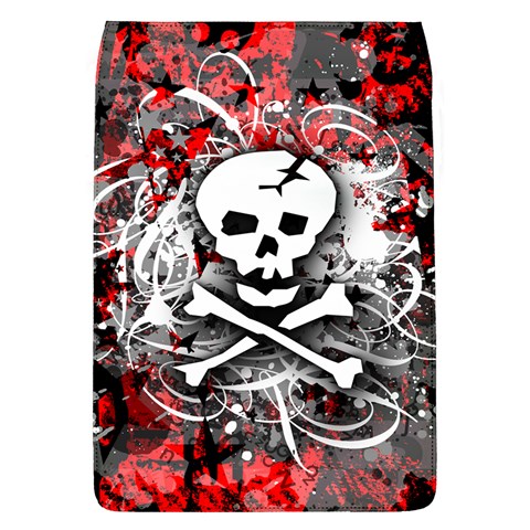 Skull Splatter Removable Flap Cover (Large) from ArtsNow.com Front
