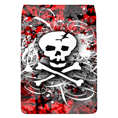 Skull Splatter Removable Flap Cover (Small) from ArtsNow.com Front