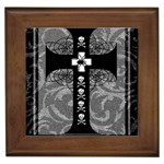 Spider Web Cross Framed Tile