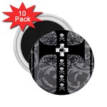 Spider Web Cross 2.25  Magnet (10 pack)