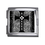 Spider Web Cross Mega Link Italian Charm (18mm)