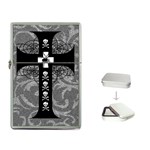 Spider Web Cross Flip Top Lighter