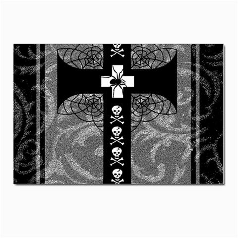 Spider Web Cross Postcards 5  x 7  (Pkg of 10) from ArtsNow.com Front