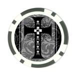 Spider Web Cross Poker Chip Card Guard