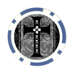 Spider Web Cross Poker Chip Card Guard (10 pack) from ArtsNow.com Back