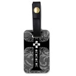 Spider Web Cross Luggage Tag (one side)