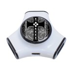 Spider Web Cross 3-Port USB Hub