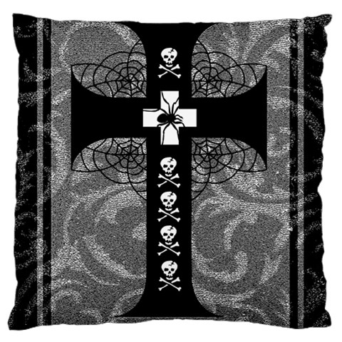 Spider Web Cross Large Cushion Case (One Side) from ArtsNow.com Front