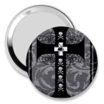 Spider Web Cross 3  Handbag Mirror