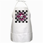 Splatter Girly Skull BBQ Apron
