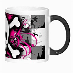 Splatter Girly Skull Morph Mug from ArtsNow.com Right