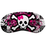 Splatter Girly Skull Sleeping Mask