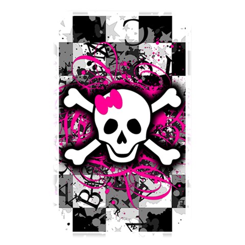 Splatter Girly Skull Memory Card Reader (Rectangular) from ArtsNow.com Front