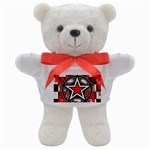 Star Checkerboard Splatter Teddy Bear