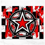 Star Checkerboard Splatter Jigsaw Puzzle (Rectangular)