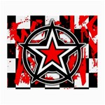 Star Checkerboard Splatter Glasses Cloth (Small)