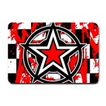 Star Checkerboard Splatter Small Doormat