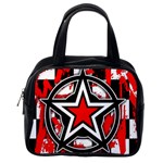 Star Checkerboard Splatter Classic Handbag (One Side)