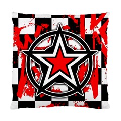 Star Checkerboard Splatter Cushion Case (Two Sides) from ArtsNow.com Front