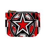 Star Checkerboard Splatter Mini Coin Purse