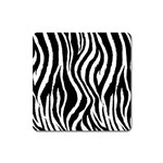 Zebra Pattern Magnet (Square)