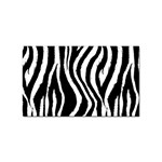 Zebra Pattern Sticker Rectangular (10 pack)