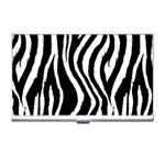 Zebra Pattern Business Card Holder