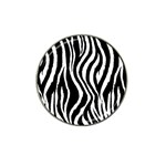 Zebra Pattern Hat Clip Ball Marker