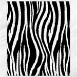 Zebra Pattern Canvas 8  x 10 