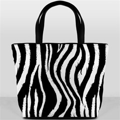 Zebra Pattern Bucket Bag from ArtsNow.com Front