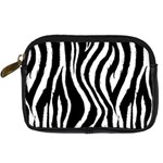 Zebra Pattern Digital Camera Leather Case