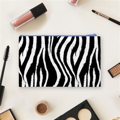 Zebra Pattern Cosmetic Bag (Medium) from ArtsNow.com Back
