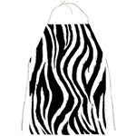 Zebra Pattern Full Print Apron
