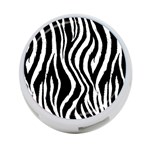 Zebra Pattern 4-Port USB Hub (Two Sides)