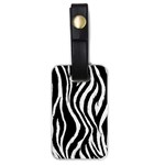 Zebra Pattern Luggage Tag (one side)