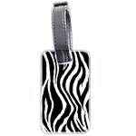 Zebra Pattern Luggage Tag (two sides)