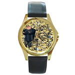 Candy2 Round Gold Metal Watch