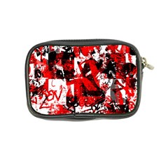 Red Graffiti Coin Purse from ArtsNow.com Back