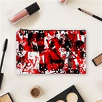 Red Graffiti Cosmetic Bag (Medium)