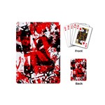 Red Graffiti Playing Cards (Mini)