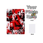 Red Graffiti Playing Cards 54 (Mini)