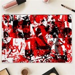 Red Graffiti Cosmetic Bag (XXL)