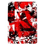 Red Graffiti Removable Flap Cover (Small)