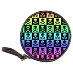 Rainbow Skull Checkerboard Classic 20-CD Wallet