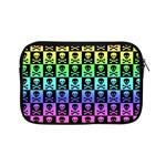 Rainbow Skull Checkerboard Apple iPad Mini Zipper Case