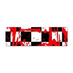 Checkerboard Splatter Sticker Bumper (10 pack)