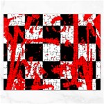 Checkerboard Splatter Jigsaw Puzzle (Rectangular)