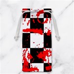 Checkerboard Splatter Jewelry Bag