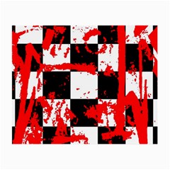 Checkerboard Splatter Glasses Cloth (Small, Two Sides) from ArtsNow.com Back