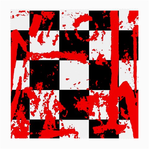 Checkerboard Splatter Glasses Cloth (Medium) from ArtsNow.com Front